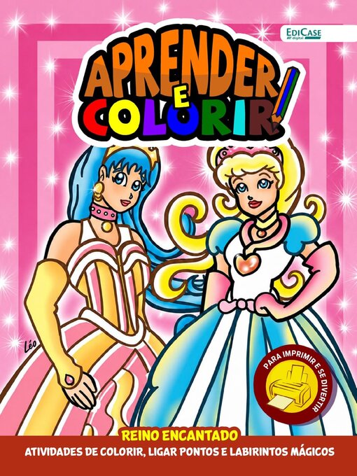 Cover image for Aprender e Colorir
